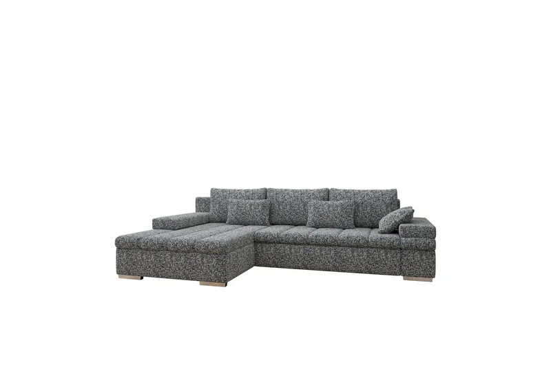Naoma Bäddsoffa med Divan 4-sits - Marinblå - Möbler - Soffa - Bäddsoffa - Bäddsoffa divan