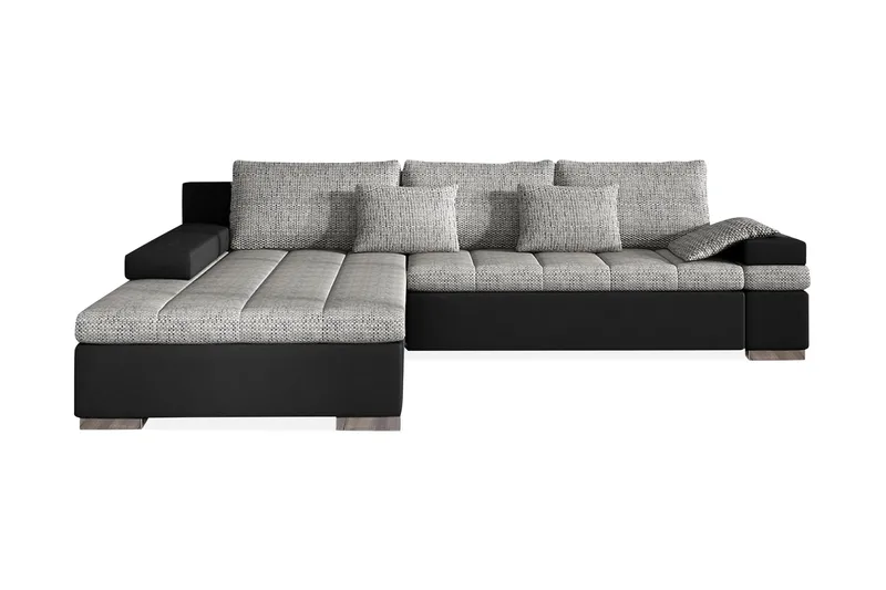 Naoma Divanbäddsoffa 310x175x83 cm, Grå