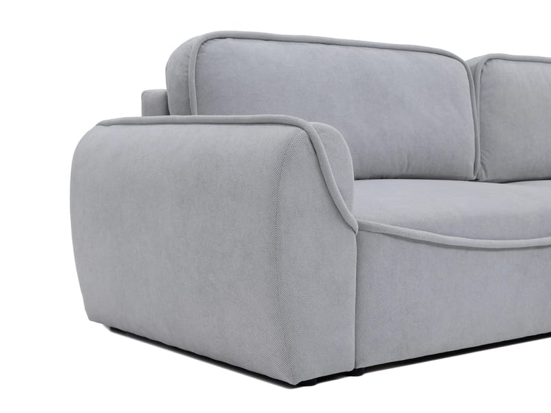 Navrel 3-sits Bäddsoffa med Divan och förvaring - Grå - Möbler - Soffa - Bäddsoffa - Hörnbäddsoffa