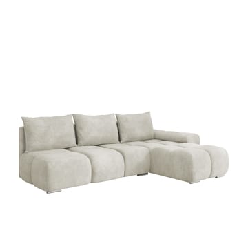 Nessa 4-sits Bäddsoffa divan höger med förvaring