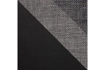 Niko U-Bäddsoffa 350x205x76 cm Divan Vänster - Grå/Svart - Möbler - Soffa - Bäddsoffa - Bäddsoffa längsbäddad