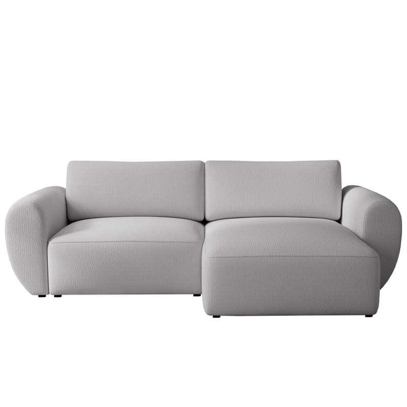 Osvar 3-sits Bäddsoffa med Divan Höger och Förvaring, Grå