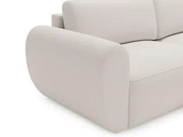 Osvar 3-sits Bäddsoffa med Divan Höger och Förvaring - Svart - Möbler - Soffa - Bäddsoffa - Hörnbäddsoffa