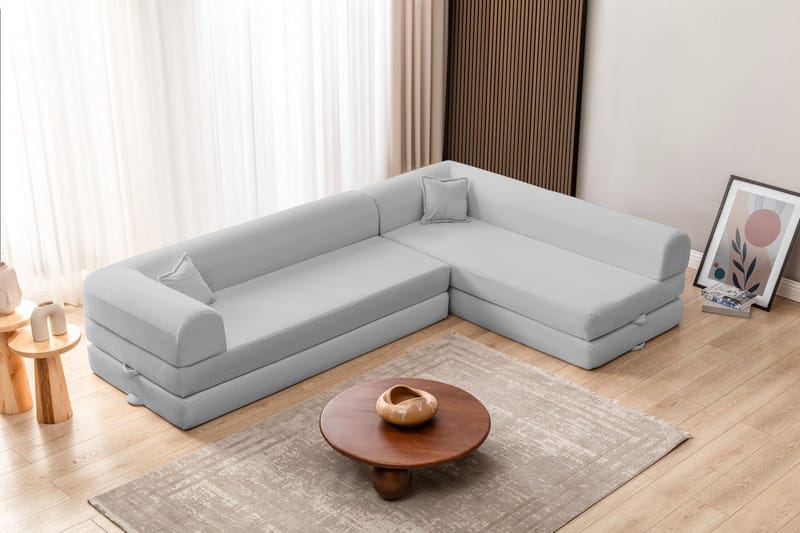Pento 4-sits Hörnbäddsoffa - Möbler - Soffa - Bäddsoffa - Bäddsoffa längsbäddad