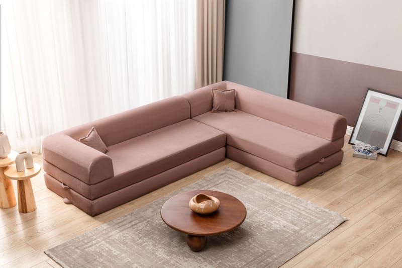 Pento 4-sits Hörnbäddsoffa - Möbler - Soffa - Bäddsoffa - Bäddsoffa längsbäddad