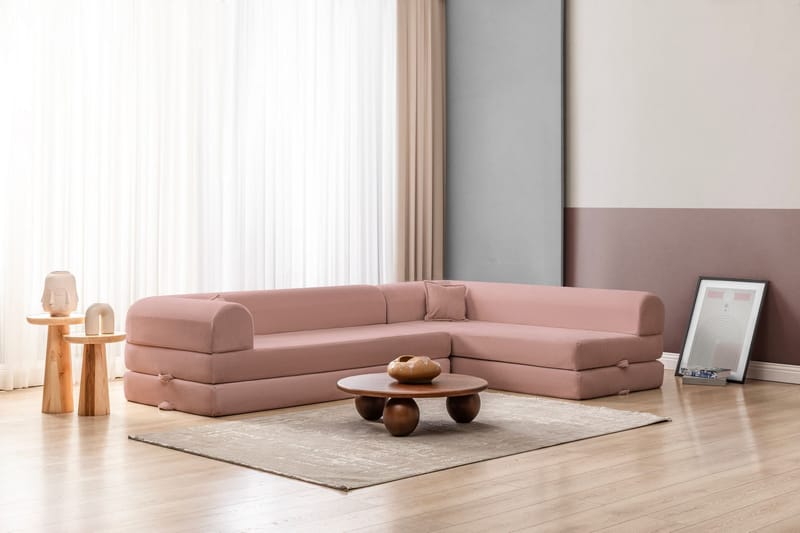 Pento 4-sits Hörnbäddsoffa - Möbler - Soffa - Bäddsoffa - Bäddsoffa längsbäddad