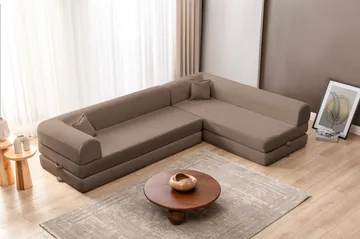 Pento 4-sits Hörnbäddsoffa - Möbler - Soffa - Bäddsoffa - Hörnbäddsoffa