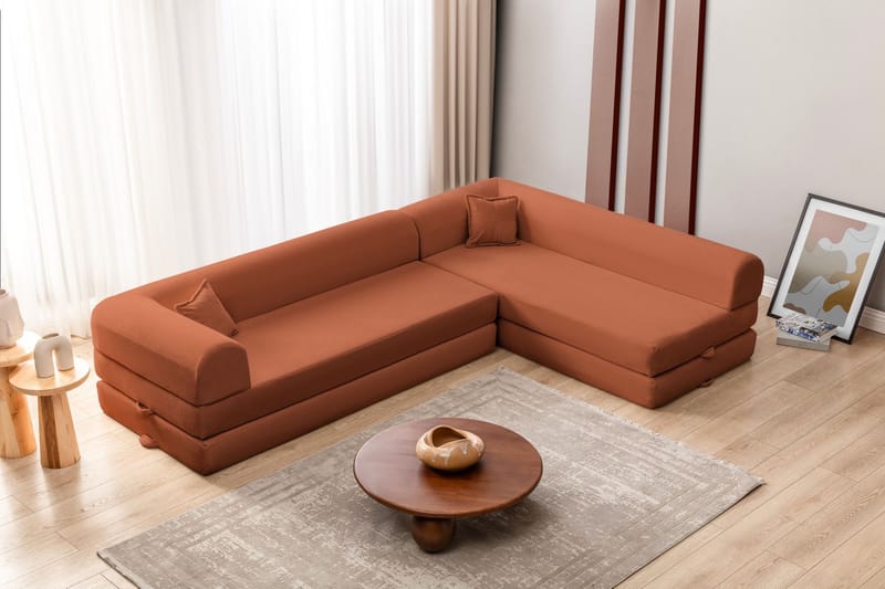 Pento 4-sits Hörnbäddsoffa - Möbler - Soffa - Bäddsoffa - Hörnbäddsoffa