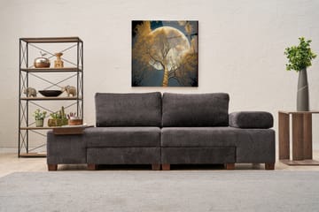 Perenna 3-sits Bäddsoffa - Antracit - Möbler - Soffa - Bäddsoffa - 3 sits bäddsoffa