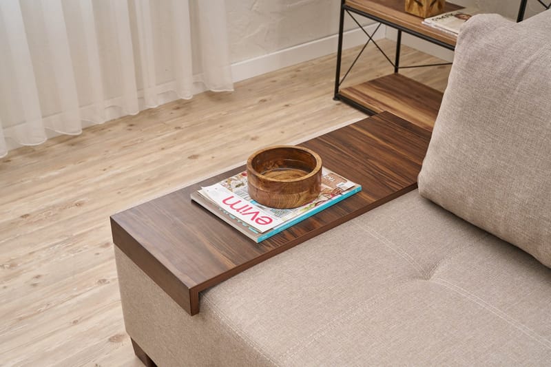 Perenna 3-sits Bäddsoffa - Creme - Möbler - Soffa - Bäddsoffa - 3 sits bäddsoffa