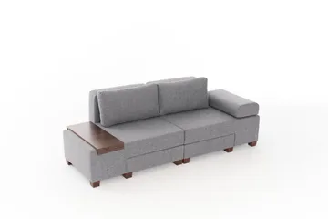 Perenna 3-sits Bäddsoffa - Grå - Möbler - Soffa - Bäddsoffa - 3 sits bäddsoffa