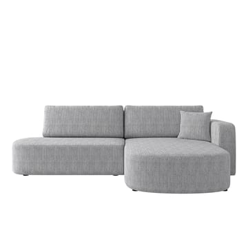 Pryda 4-sits Bäddsoffa divan höger med förvaring