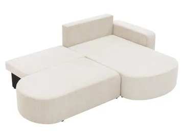Pryda 4-sits Bäddsoffa divan höger med förvaring - Möbler - Soffa - Bäddsoffa - Hörnbäddsoffa
