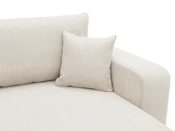 Pryda 4-sits Bäddsoffa divan vänster med förvaring - beige - Möbler - Soffa - Bäddsoffa - Hörnbäddsoffa