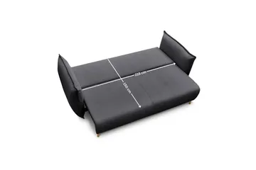 Puffin Bäddsoffa 3-sits - Antracit - Möbler - Soffa - Bäddsoffa - 3 sits bäddsoffa