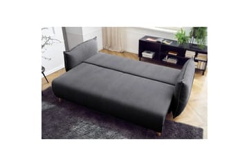 Puffin Bäddsoffa 3-sits - Antracit - Möbler - Soffa - Bäddsoffa - 3 sits bäddsoffa