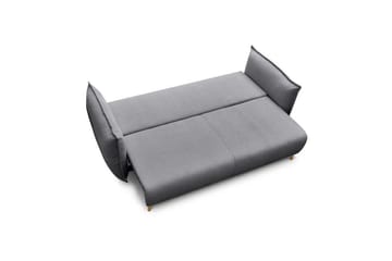 Puffin Bäddsoffa 3-sits - Grå - Möbler - Soffa - Bäddsoffa - 3 sits bäddsoffa