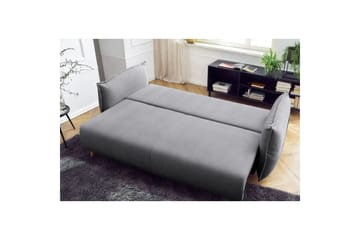 Puffin Bäddsoffa 3-sits - Grå - Möbler - Soffa - Bäddsoffa - 3 sits bäddsoffa