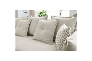 Puffin Bäddsoffa 3-sits - Krämvit - Möbler - Soffa - Bäddsoffa - 3 sits bäddsoffa