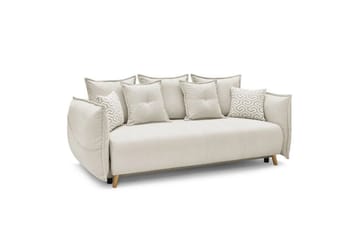 Puffin Bäddsoffa 3-sits - Krämvit - Möbler - Soffa - Bäddsoffa - 3 sits bäddsoffa