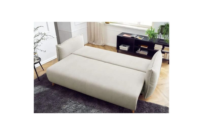 Puffin Bäddsoffa 3-sits - Krämvit - Möbler - Soffa - Bäddsoffa - 3 sits bäddsoffa