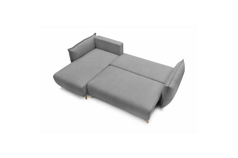 Puffin Bäddsoffa med Divan 3-sits - Grå - Möbler - Soffa - Bäddsoffa - Bäddsoffa divan