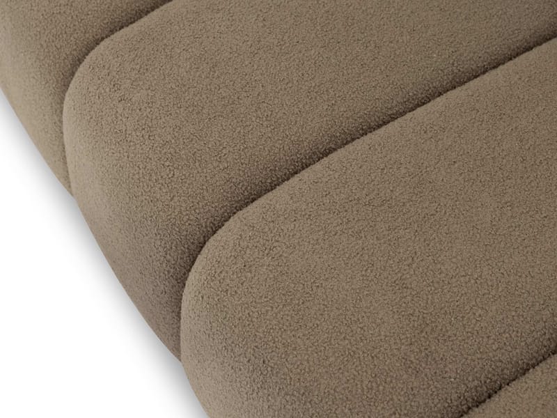 Quarlos 3-sits Bäddsoffa med Förvaring - Beige - Möbler - Soffa - Bäddsoffa - 3 sits bäddsoffa
