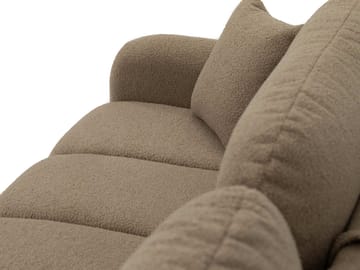 Quarlos 3-sits Bäddsoffa med Förvaring - Beige - Möbler - Soffa - Bäddsoffa - 3 sits bäddsoffa