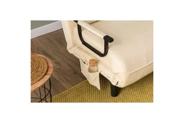 Quorin Bäddfåtölj - Cream - Möbler - Soffa - Bäddsoffa - Framåtbäddad bäddsoffa