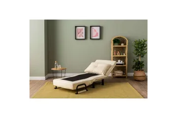 Quorin Bäddfåtölj - Cream - Möbler - Soffa - Bäddsoffa - Framåtbäddad bäddsoffa