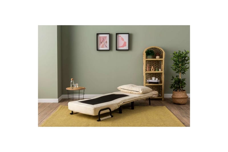 Quorin Bäddfåtölj - Cream - Möbler - Soffa - Bäddsoffa - Framåtbäddad bäddsoffa