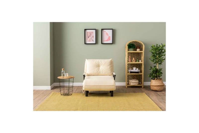 Quorin Bäddfåtölj - Cream - Möbler - Soffa - Bäddsoffa - Framåtbäddad bäddsoffa