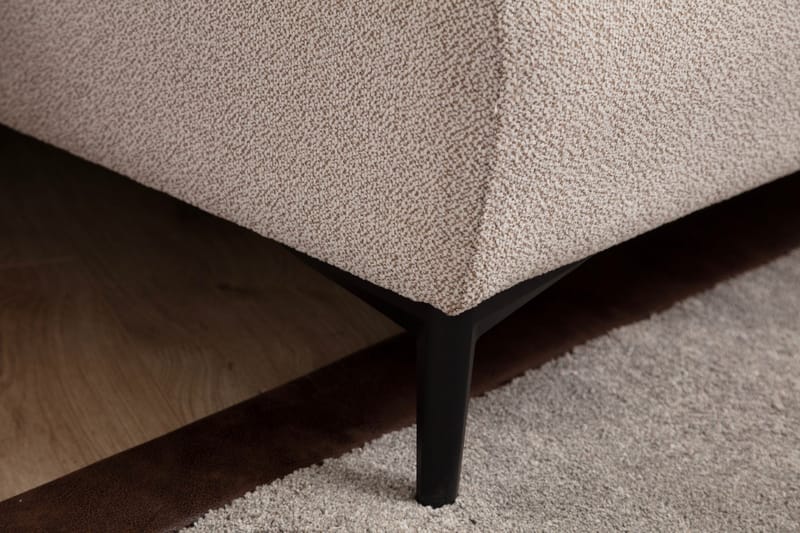Rebelo Bäddsoffa med divan - Beige - Möbler - Soffa - Bäddsoffa - Bäddsoffa divan