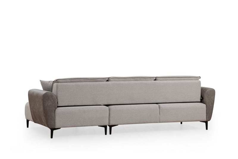 Rebelo Bäddsoffa med divan - Grå - Möbler - Soffa - Bäddsoffa - Bäddsoffa divan