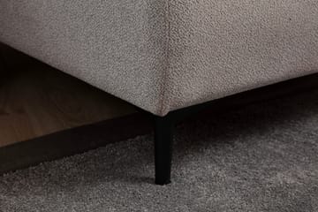 Rebelo Bäddsoffa med divan - Grå - Möbler - Soffa - Bäddsoffa - Bäddsoffa divan
