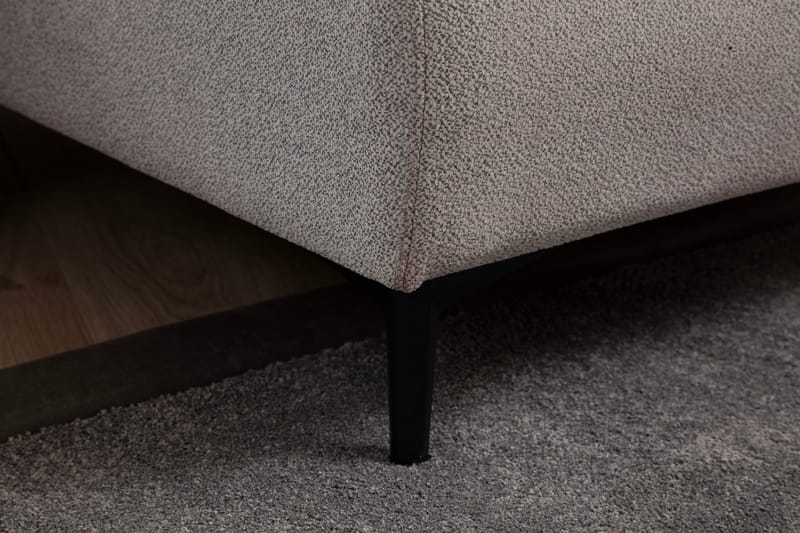 Rebelo Bäddsoffa med divan - Grå - Möbler - Soffa - Bäddsoffa - Bäddsoffa divan
