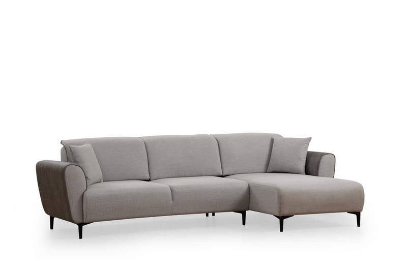 Rebelo Bäddsoffa med divan, Grå