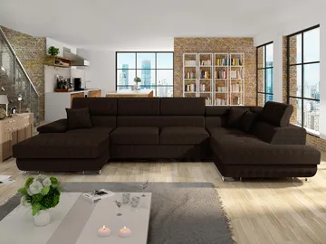 Reginia 5-sits U-Bäddsoffa med förvaring - Möbler - Soffa - Bäddsoffa - Hörnbäddsoffa