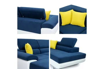 Reginia Bäddsoffa m. Divan och Schäslong 4-sits - Grön - Möbler - Soffa - Bäddsoffa - Bäddsoffa divan