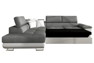 Reginia Bäddsoffa m. Schäslong L-formad - Möbler - Soffa - Bäddsoffa - Bäddsoffa längsbäddad