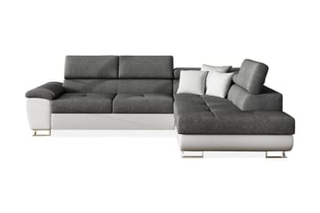 Reginia U-bäddsoffa - Vit/Grå - Möbler - Soffa - Skinnsoffa