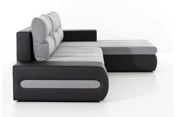 Rodeche 3-sits Bäddsoffa m. Divan med Förvaring - Ljusgrå - Möbler - Soffa - Bäddsoffa - Bäddsoffa divan