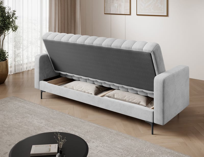 Roneyy 3-sits Bäddsoffa med förvaring - Jarell 04 - Möbler - Soffa - Bäddsoffa - 3 sits bäddsoffa