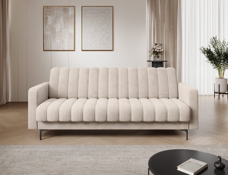 Roneyy 3-sits Bäddsoffa med förvaring - Jarell 18 - Möbler - Soffa - Bäddsoffa - 3 sits bäddsoffa
