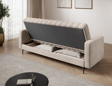 Roneyy 3-sits Bäddsoffa med förvaring - Jarell 18 - Möbler - Soffa - Bäddsoffa - 3 sits bäddsoffa