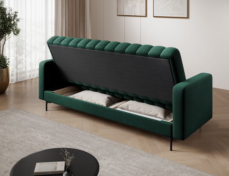 Roneyy 3-sits Bäddsoffa med förvaring - Lukso 35 - Möbler - Soffa - Bäddsoffa - 3 sits bäddsoffa