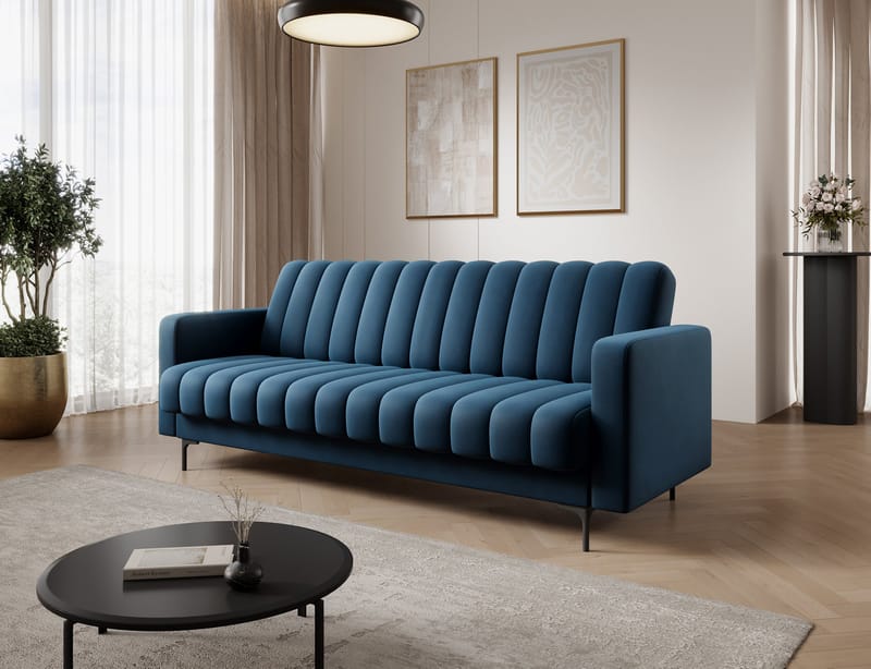 Roneyy 3-sits Bäddsoffa med förvaring - Lukso 40 - Möbler - Soffa - Bäddsoffa - 3 sits bäddsoffa