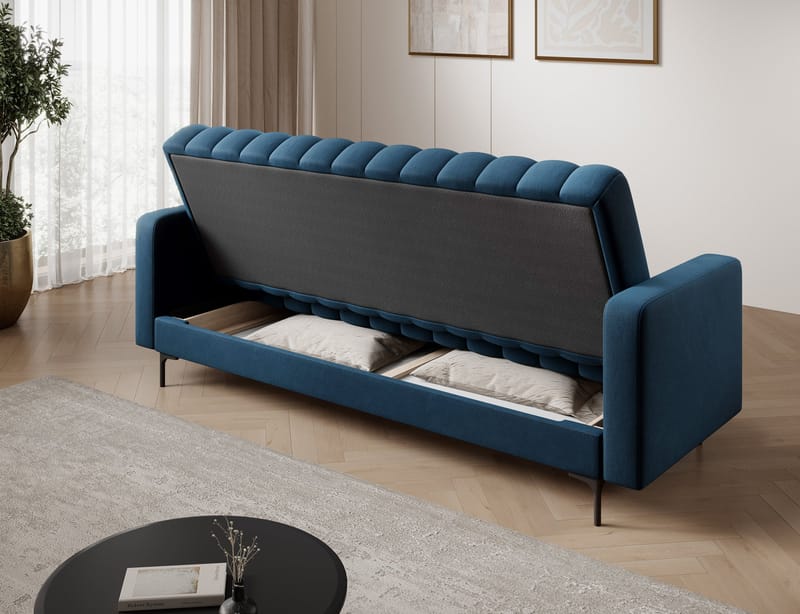 Roneyy 3-sits Bäddsoffa med förvaring - Lukso 40 - Möbler - Soffa - Bäddsoffa - 3 sits bäddsoffa