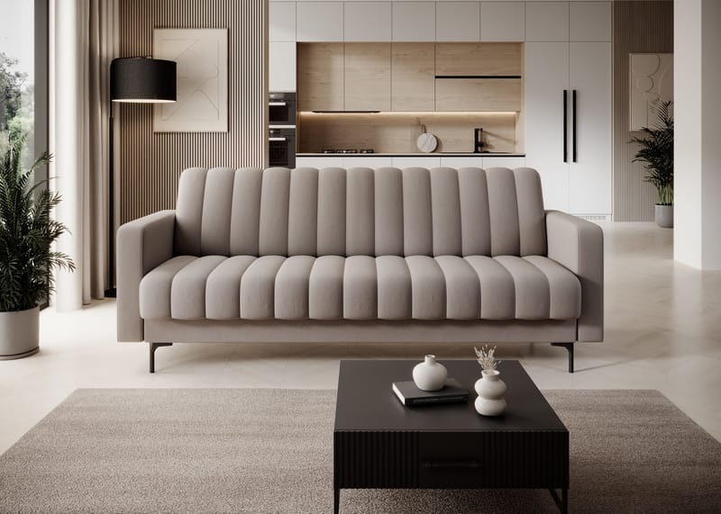 Roneyy 3-sits Bäddsoffa med förvaring - Sola 18 - Möbler - Soffa - Bäddsoffa - 3 sits bäddsoffa