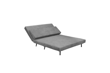 Sängsoffa Mallory Antracit, Linnetyg/Metall/Trä - Antracit, Linnetyg/Metall/Trä - Möbler - Soffa - Bäddsoffa - 2 sits bäddsoffa